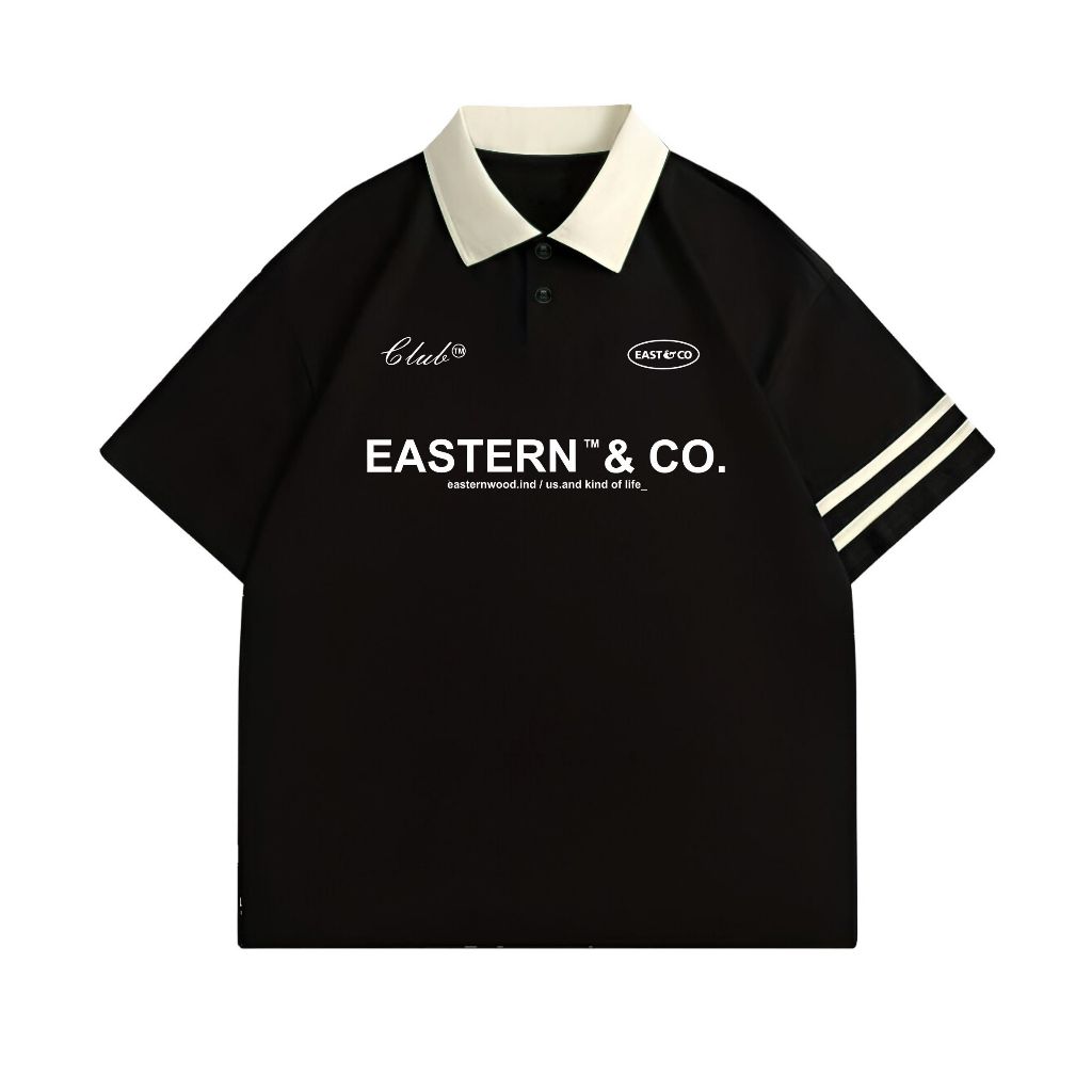 Rugby Shirt Lengan pendek Polo Unisex