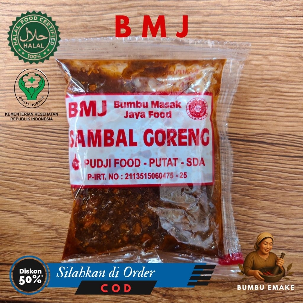 

BMJ - Bumbu SAMBAL GORENG - Bumbu Masak Jaya Food