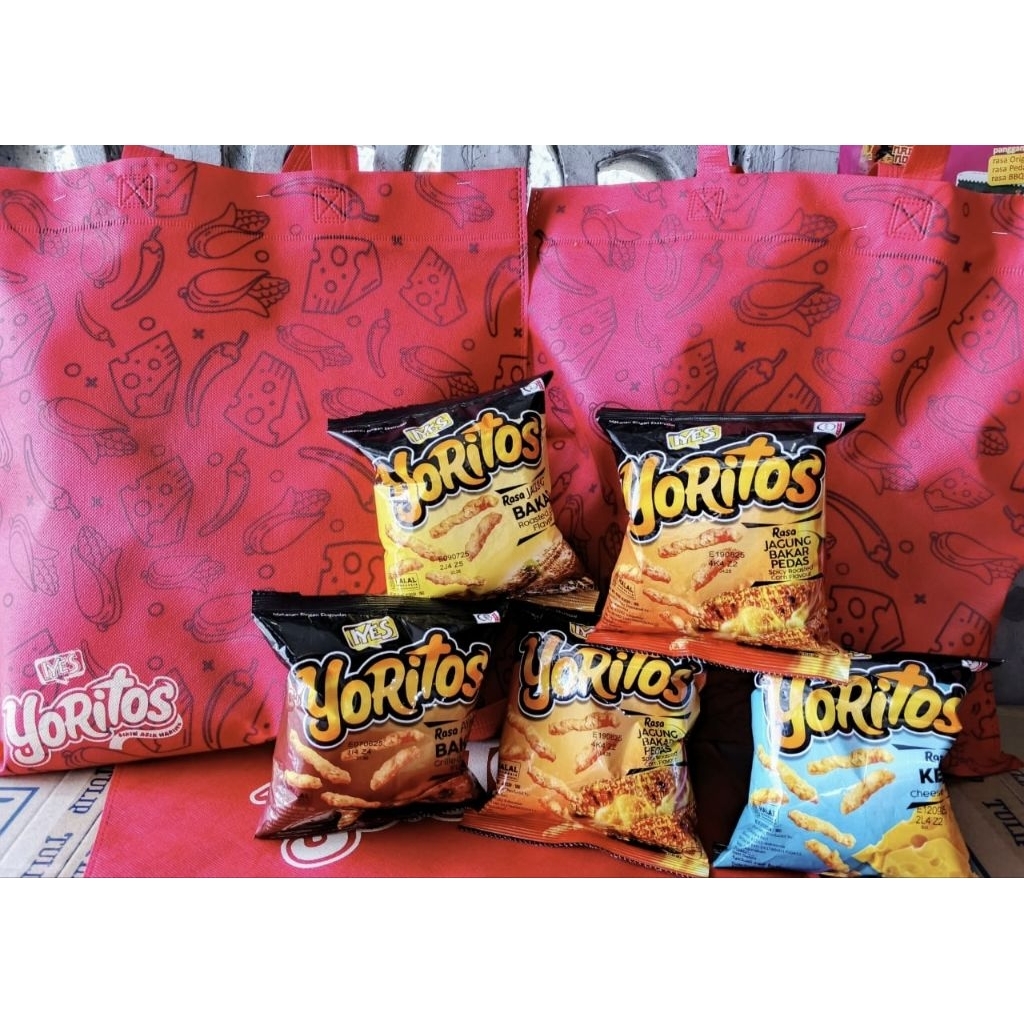 

Mayashi yoritos Free goodybag isi paket yoritos 5 ukuran 18gr