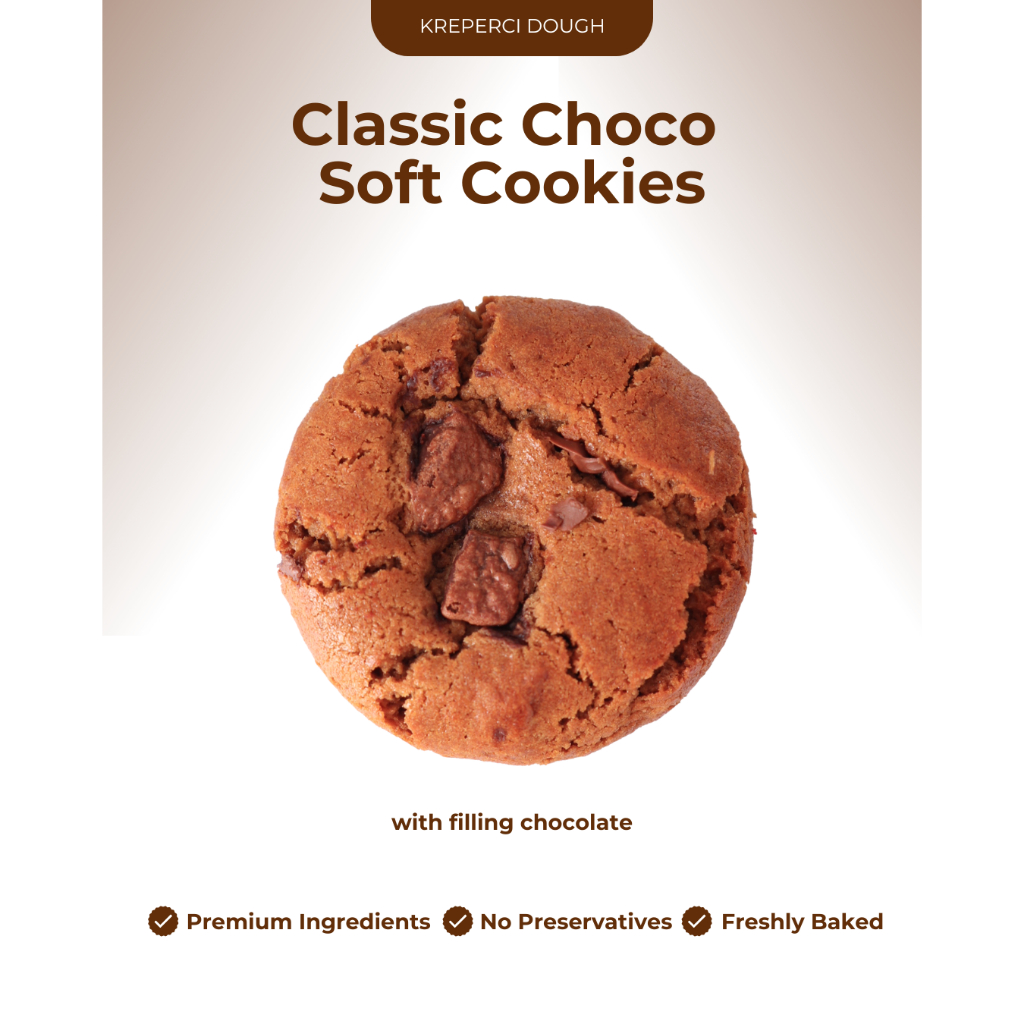 

[KREPERCI DOUGH] SOFT BAKED COOKIES PREMIUM BUTTER