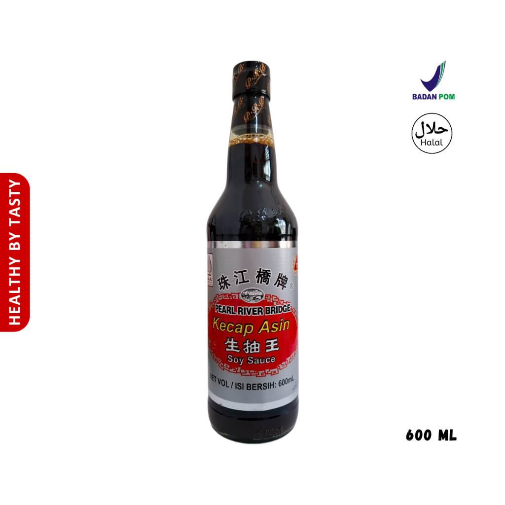

Kecap Asin Pearl River Bridge Soy Sauce Shenhchou 600 ml