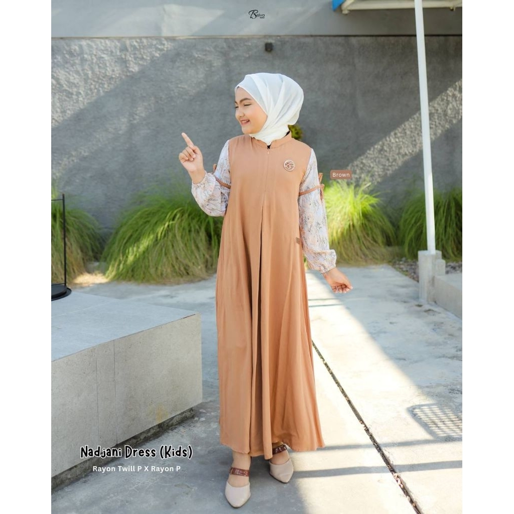 Nadjani Dress kids by Belva fashion dress gamiss anak