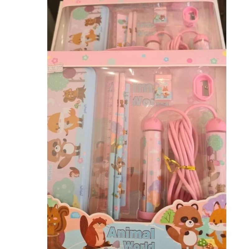 

Paket Alat Tulis - Animal Word | Set Atk Lucu + Lompat tali