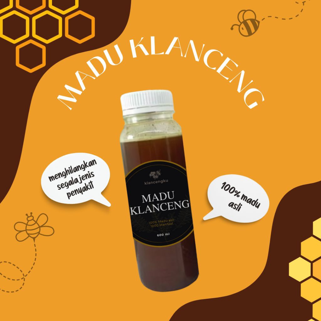 

madu klanceng 100% madu murni | 100ml