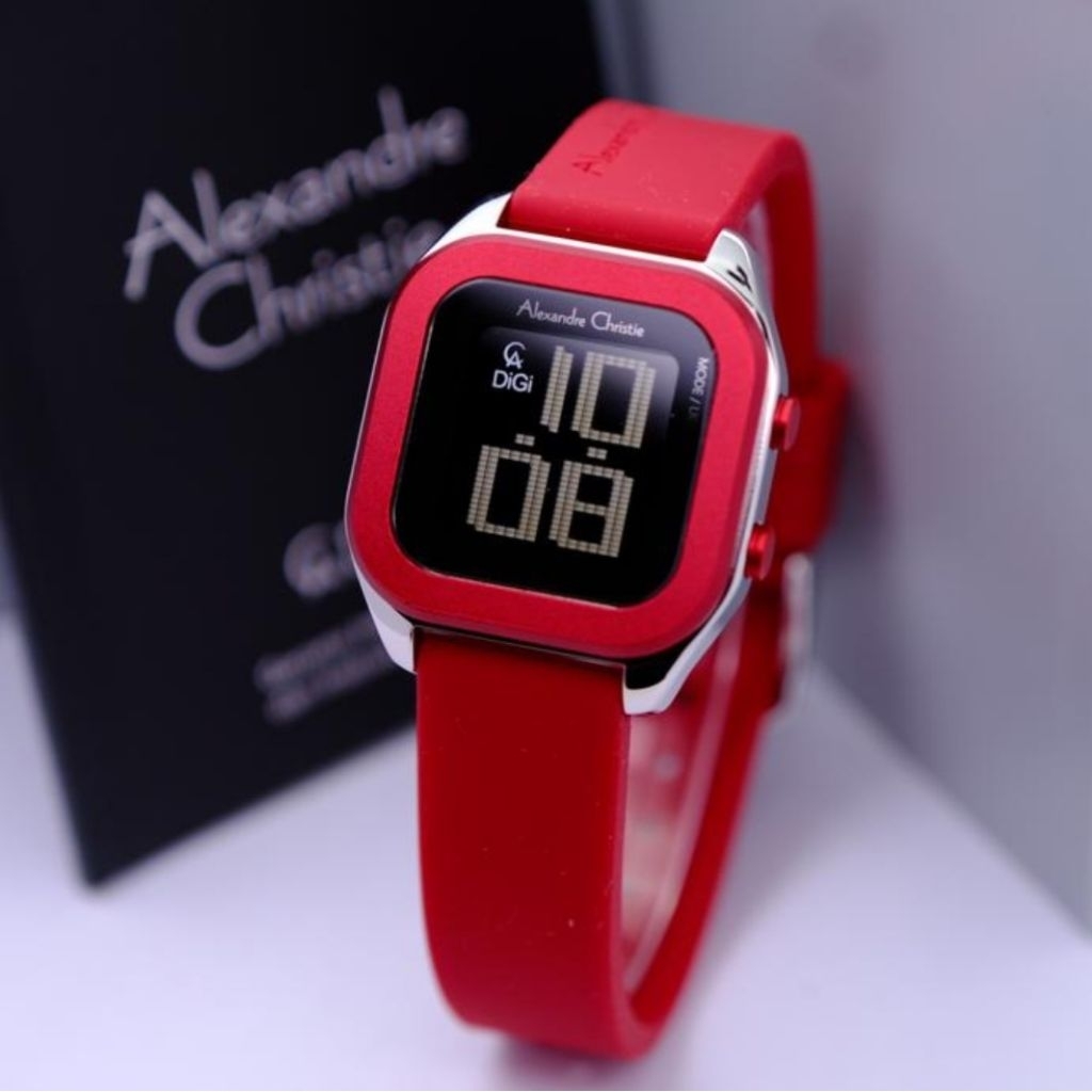 Jam tangan digital wanita Alexandre Christie AC 9392 / AC9392 /  AC 9393 / / AC 9496