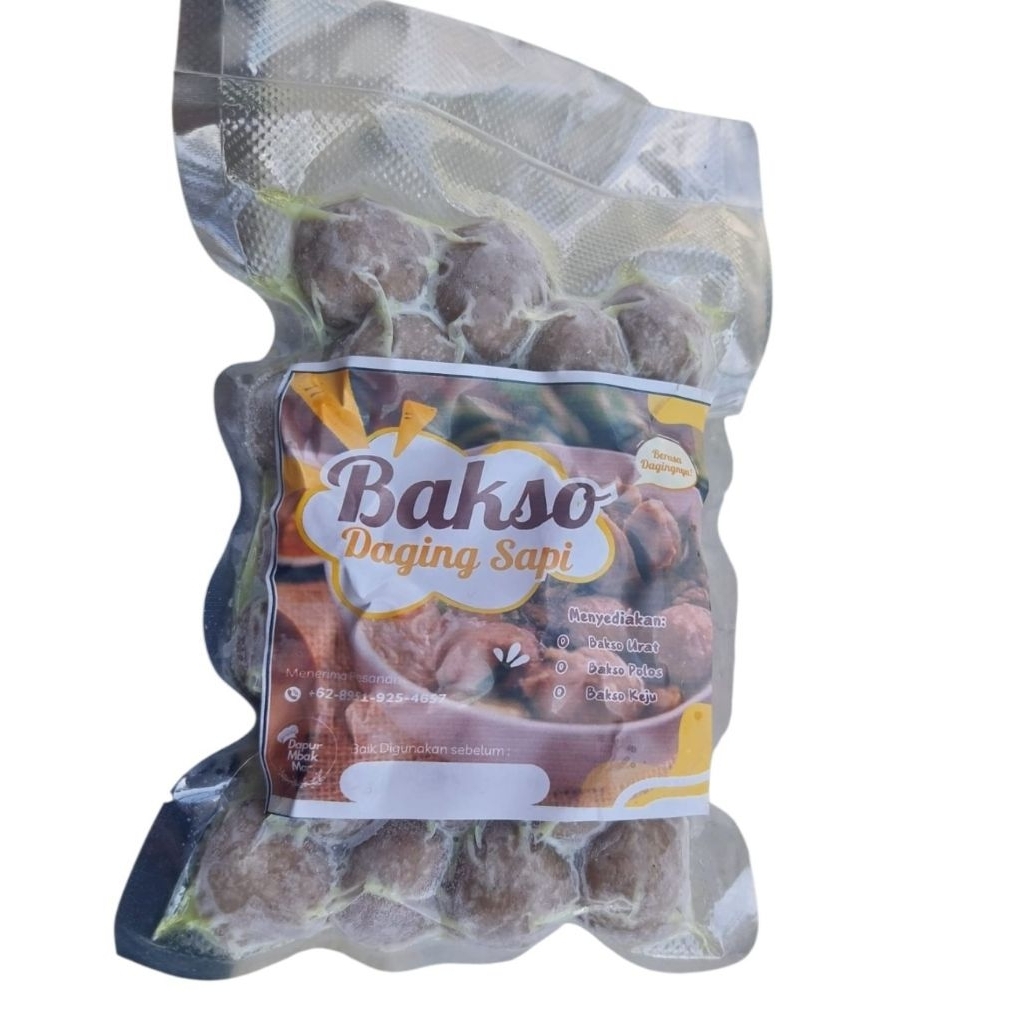 

Dapur Mba Mar Baso Daging Sapi Halus 300 gr