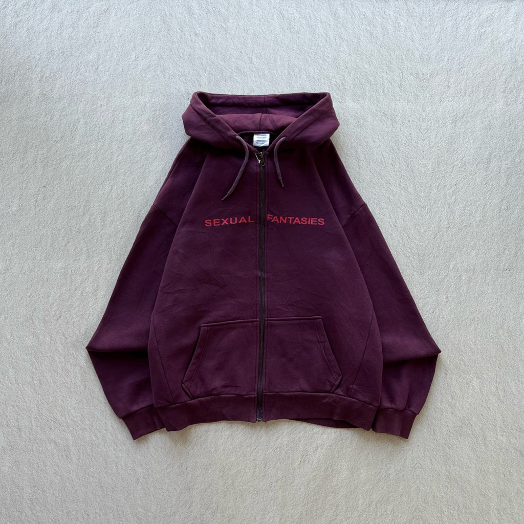 Zip Hoodie Vetements Sexual Fantasies