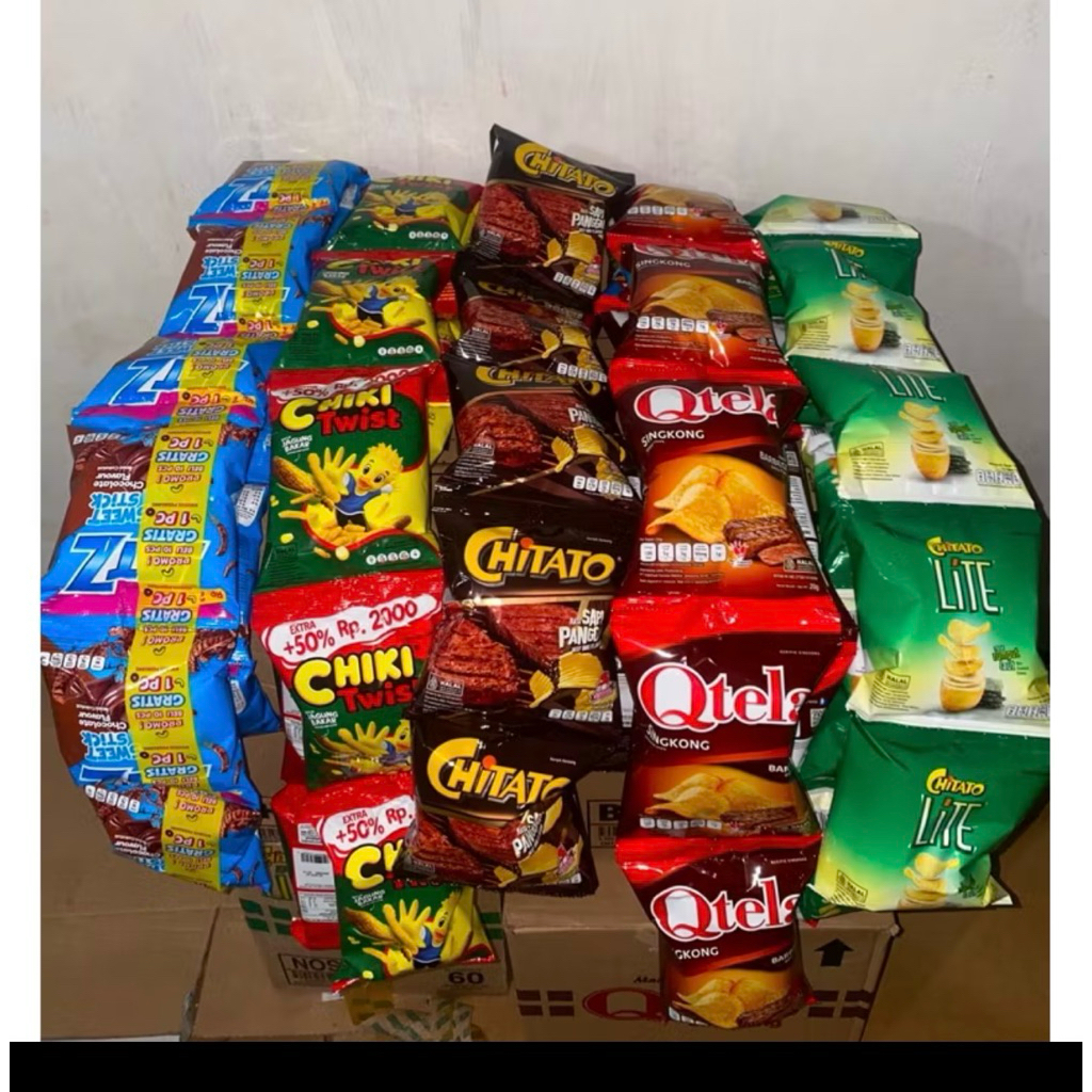 

Aneka Chiki Chitato Twist Jetz