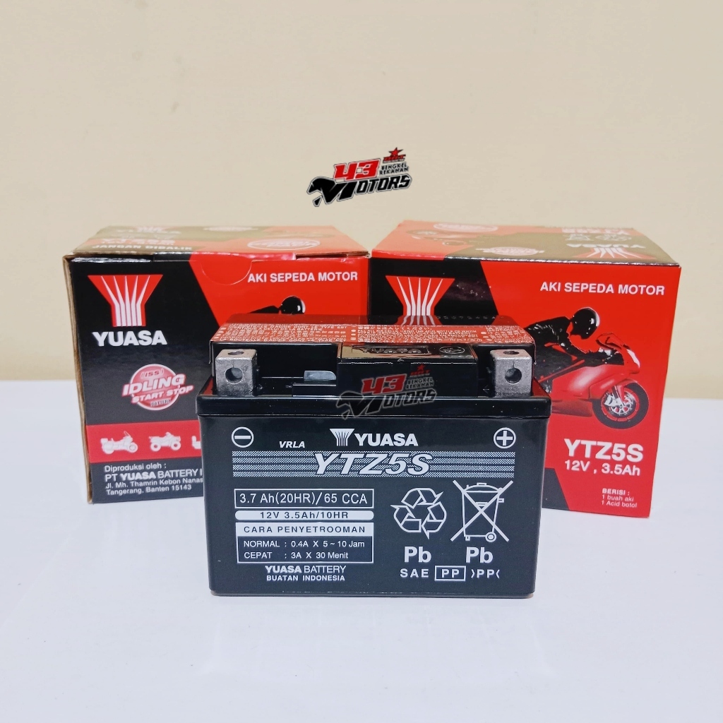 AKI YUASA YTZ5S 12V 3.5Ah