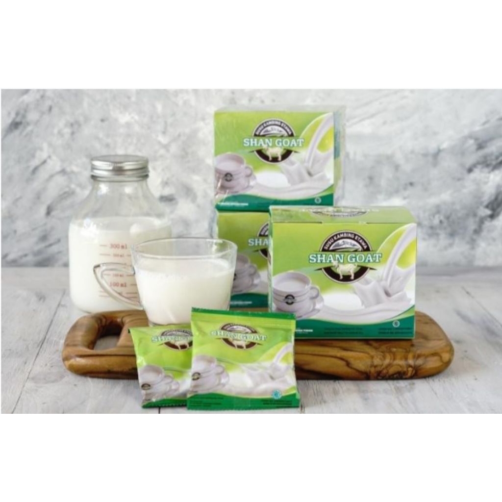

Paket 6 kotak susu kambing shan goat original