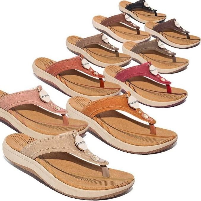 Homyped Sandal Wanita Bellia N Series Sendal Flat Casual Murah 100% Original