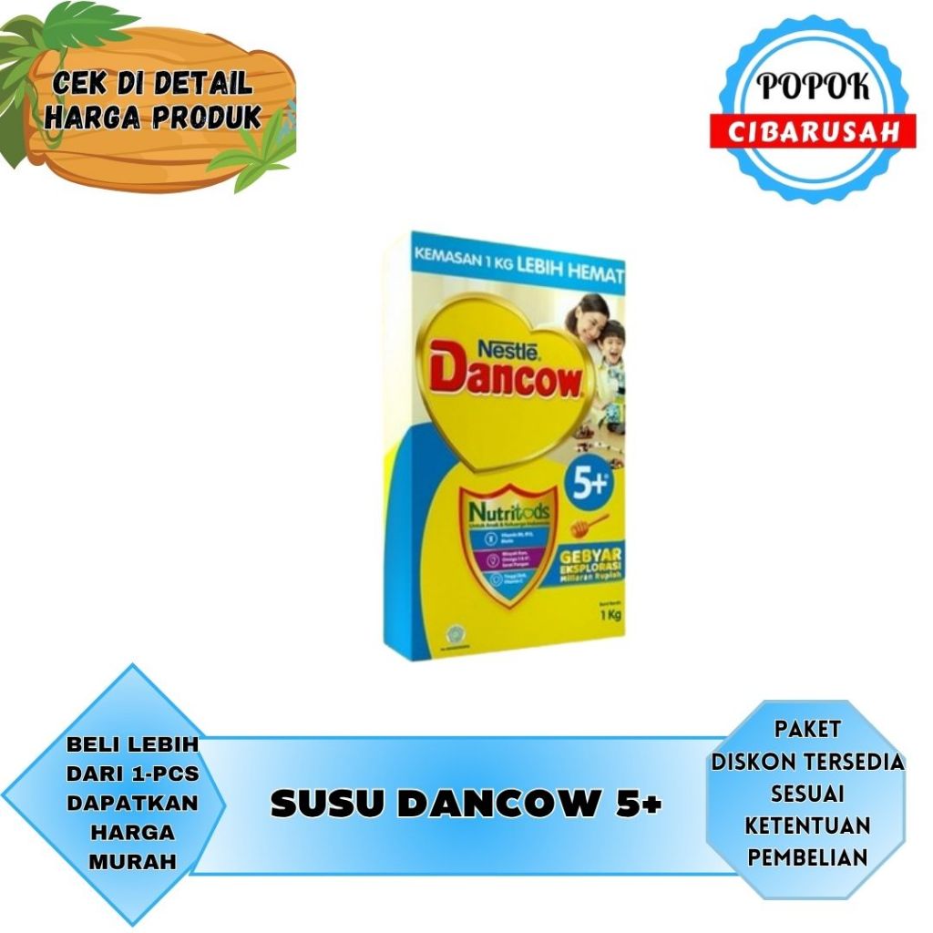 

Dancow 5+ Madu & Vanila 1kg