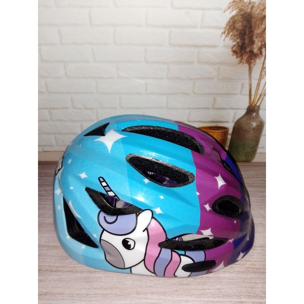 xzone kids bicycle helm sepeda