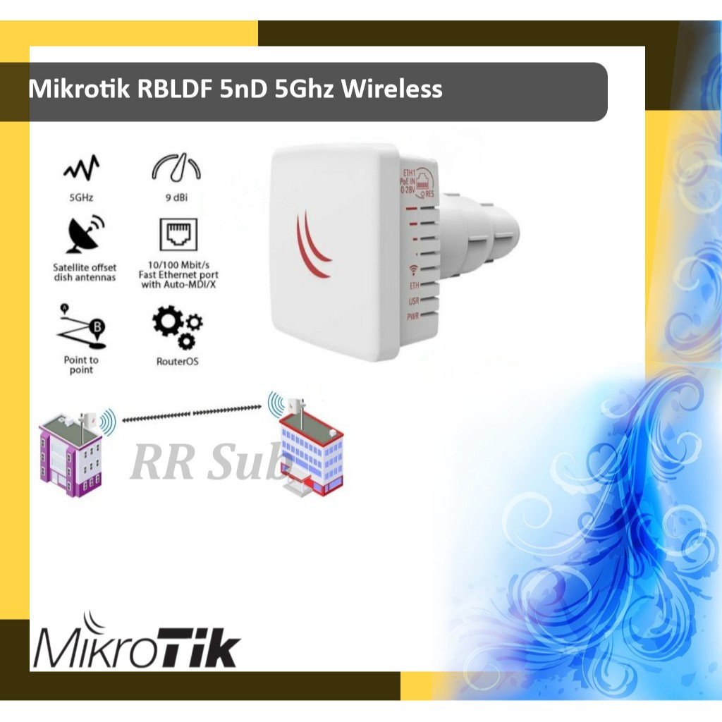 Mikrotik RBLDF 5nD LDF series Wireless outdoor Router antena 5Ghz