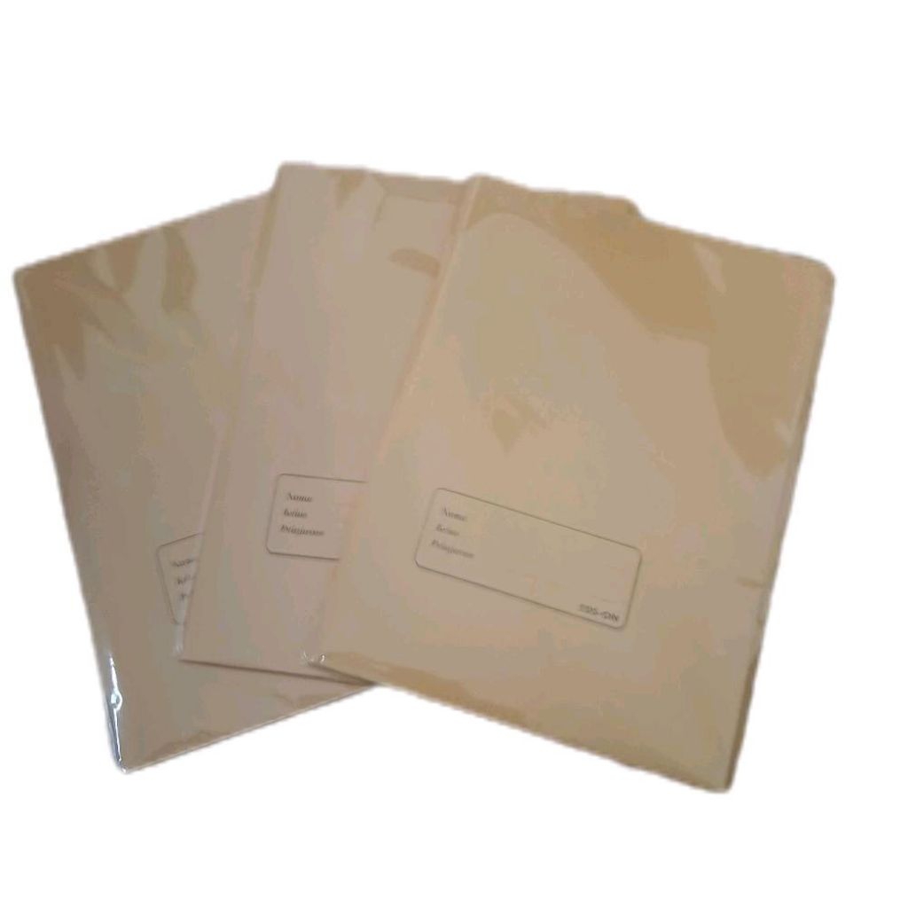 

Sampul buku Kraft coklat polos satu set isi 20 pcs