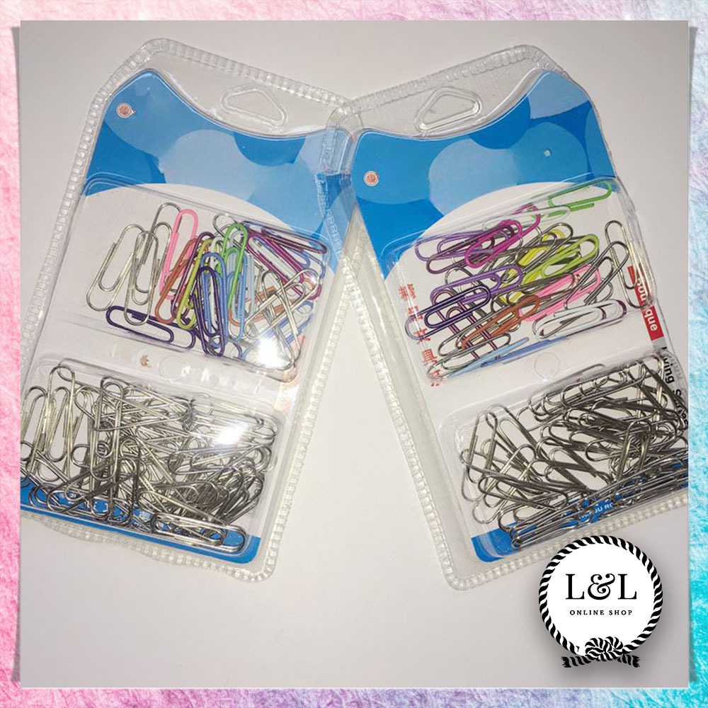 

Klip Kertas Warna Pelangi Paper Clip Anti Karat Serbaguna Isi Banyak Stationery Unik Klip Kertas Organizer Paper Clip