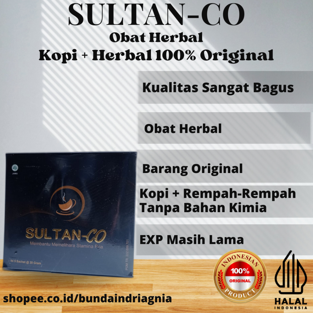 

kopi Sultan-Co premium Kopi Bubuk Premium Sultan Arabika Lokal Tanpa Campuran kopi Herbal 100% Asli