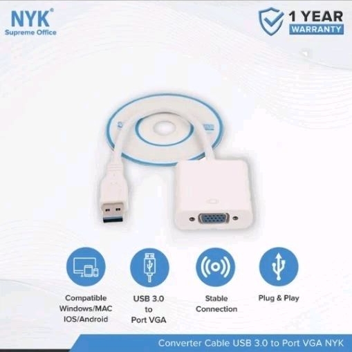 NYK Converter Usb 3.0 To Vga
