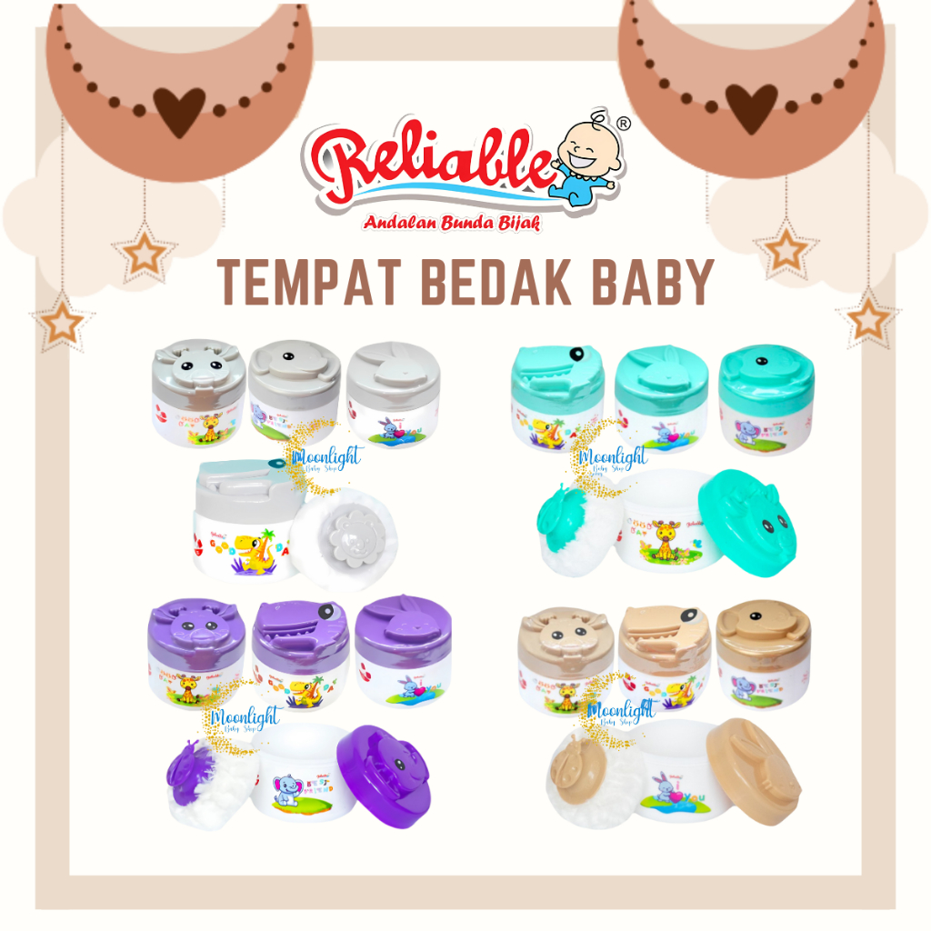 Reliable Tempat Bedak Bayi Single Karakter