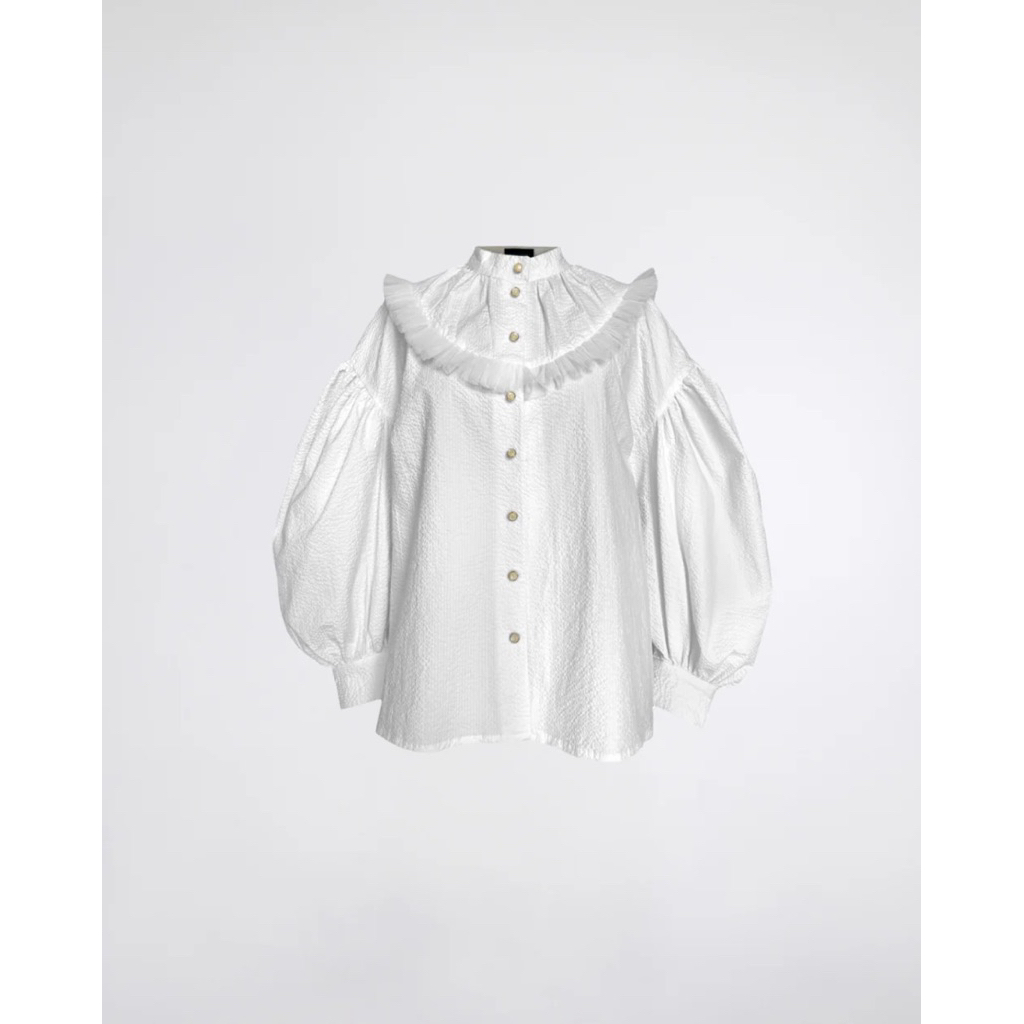 NATALIA KIANTORO - Leyla Shirt White