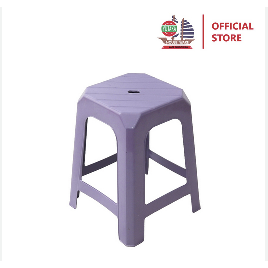 Bangku Bakso PUP Yutaka Plastik Tebal Kuat Kualitas Shinpo Kursi Duduk Teras Taman Warung Kopi Warte