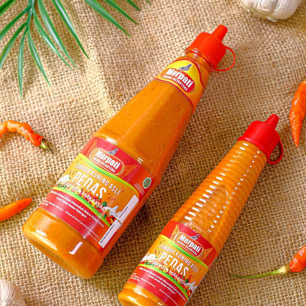 

Sambel Lombok Kuning Merpati khas Makassar 300ml