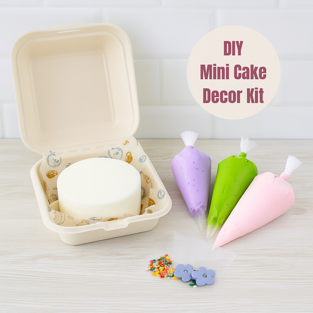 

DIY Mini Cake Decor Kit - Paket Menghias Cake Sendiri - Untuk Hadiah atau Kegiatan Bersama