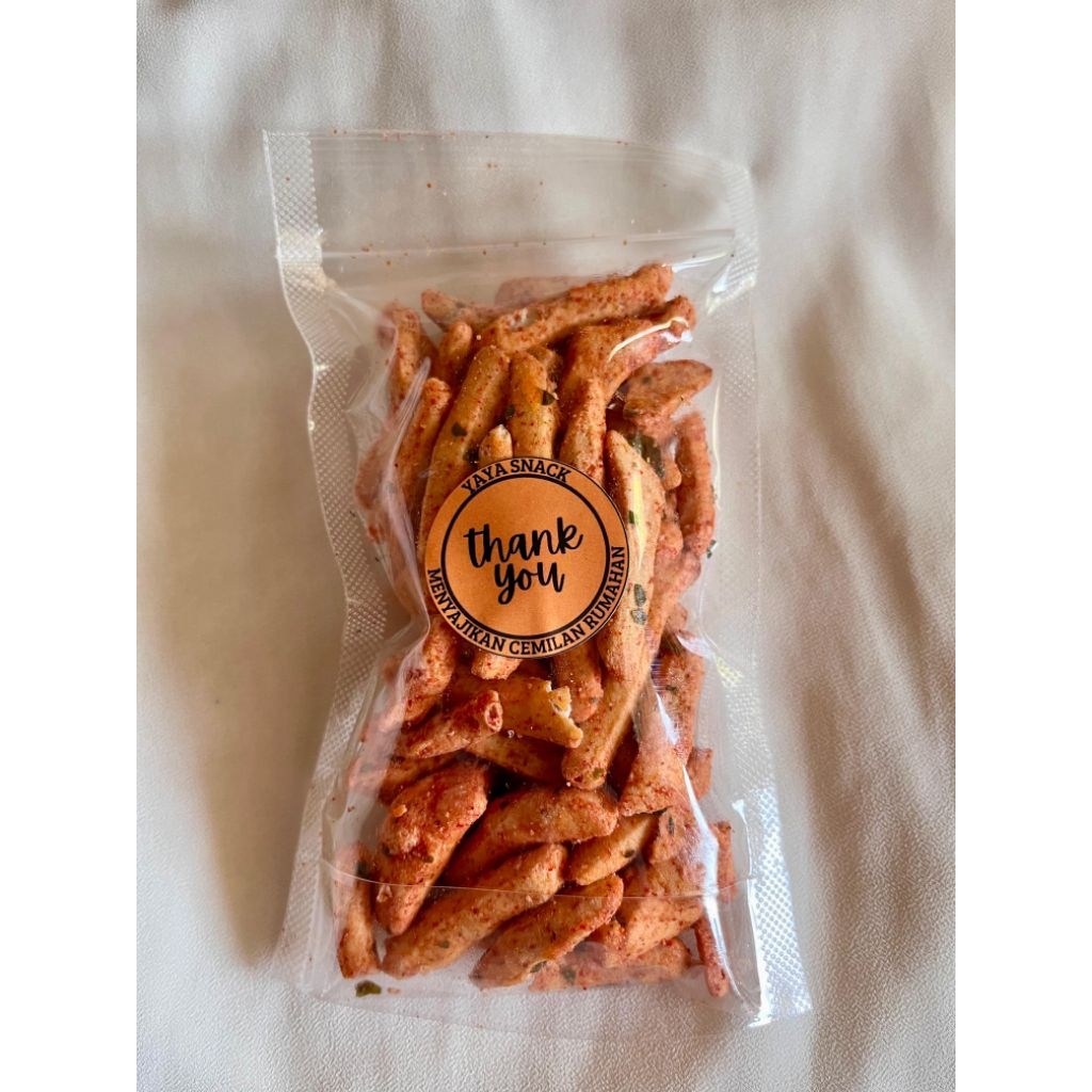 

Kripik basreng pedas balado daun jeruk 100 gram
