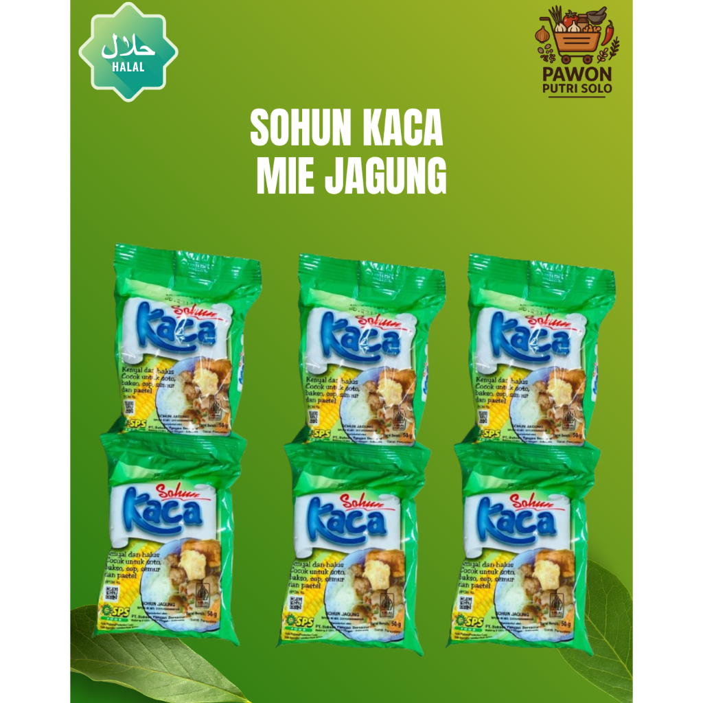 

SOHUN KACA MIE SOUN JAGUNG 50GRAM