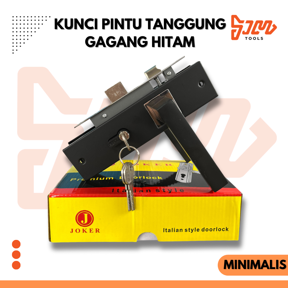 Handle Pintu Kunci Pintu Set TANGGUNG Minimalis dan Bulat