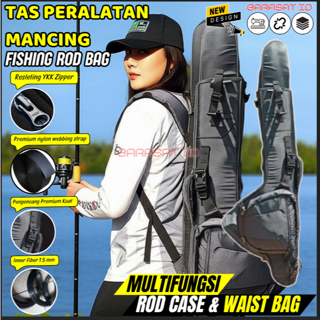 perlengkapan alat pancing tas joran perlengkapan mancing Premium aksesoris keren Ransel Terbaik Jumb