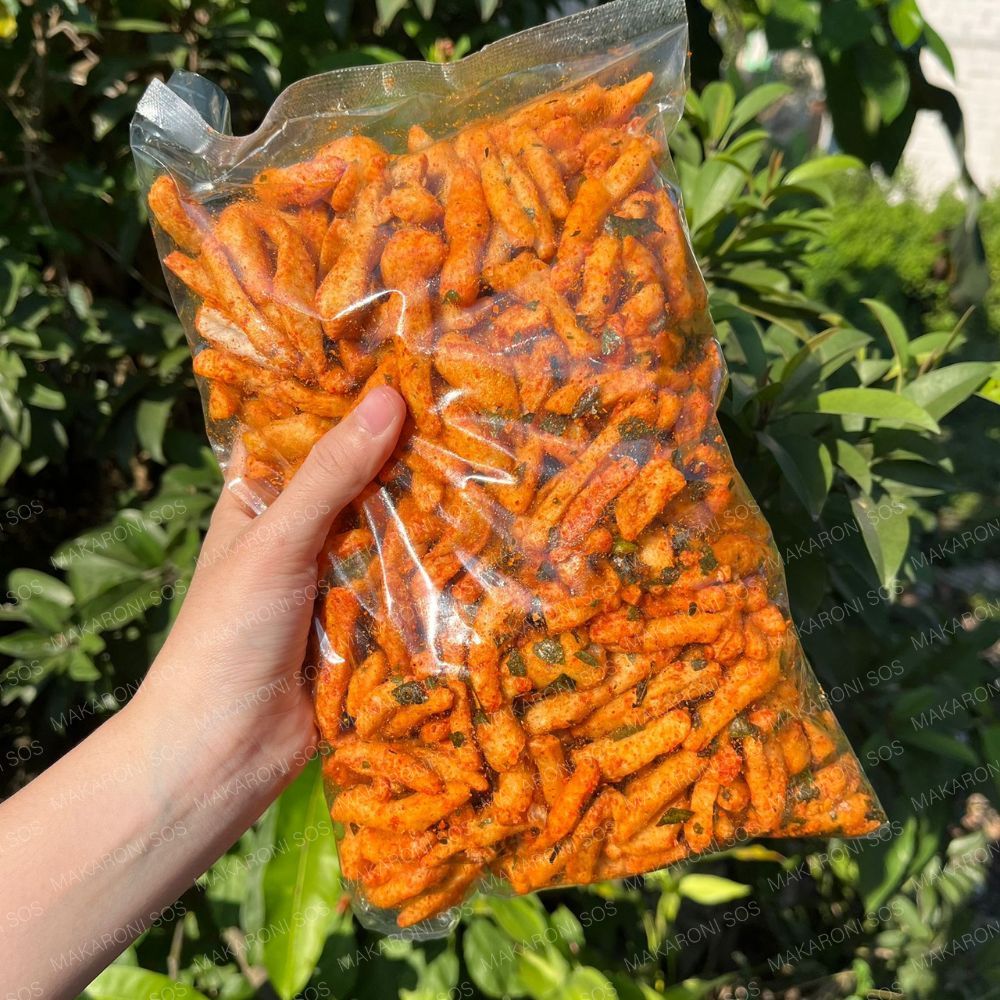 

Basreng Pedas Daun Jeruk 500Gr | 1/2Kg Baso Goreng Viral Sedap Bumbu Chili Oil Daun Jeruk Basreng Stik