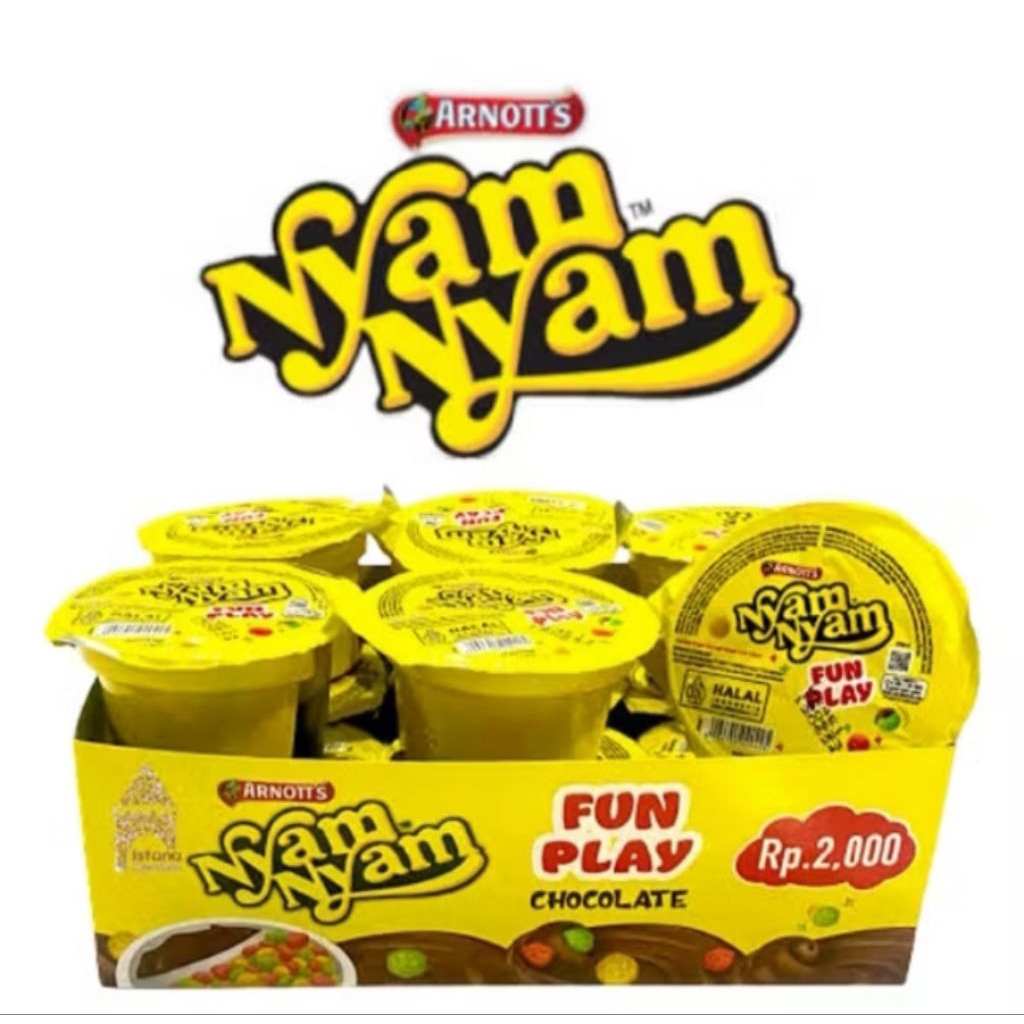 

Nyam Nyam Fun Play Pack (Isi 12sch @11gr)