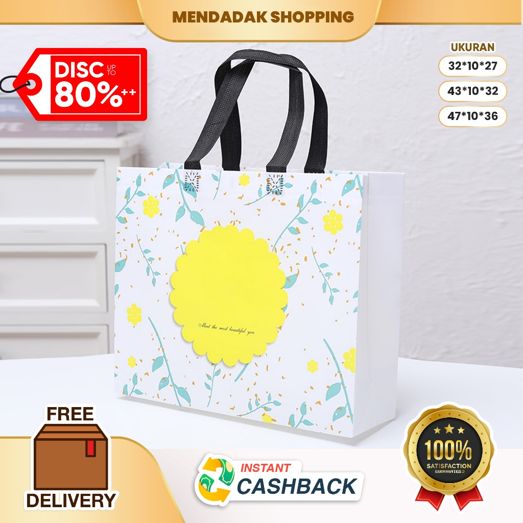 

(ETALASE 1-AN) Souvenir - Tas Spunbond - Totebag Wanita - Tas Belanja - Tas Jinjing - Totebag - Tas Jinjing Wanita - Tas Hampers - Tas Souvenir - Tas Lipat - Goodie Bag - Tas Ulang Tahun - Kantong Belanja - Tas Hampers - Tas Kado - Souvenir Pernikahan