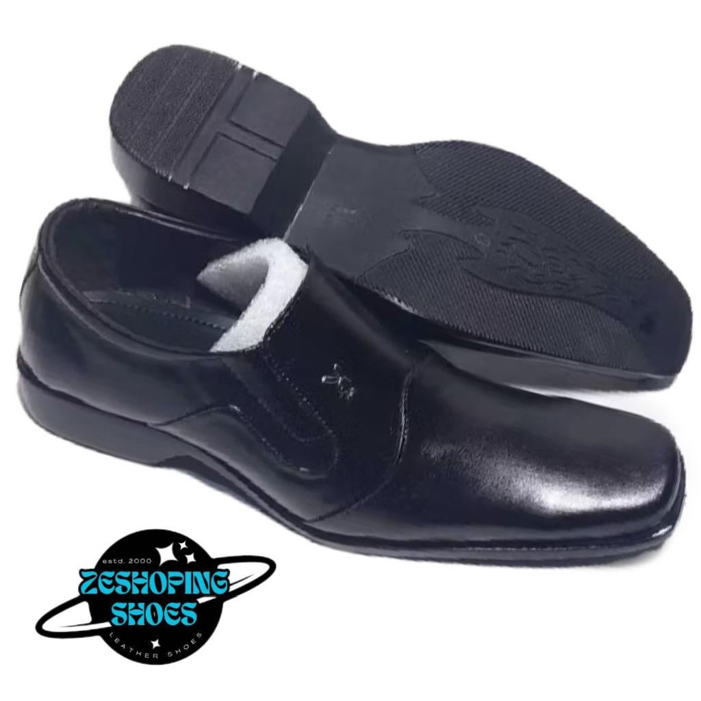 Sepatu Pria Playboy | Playboy Kulit Asli | Pantofel Pria | Pantofel Cowok | Sepatu Formal | Sepatu K