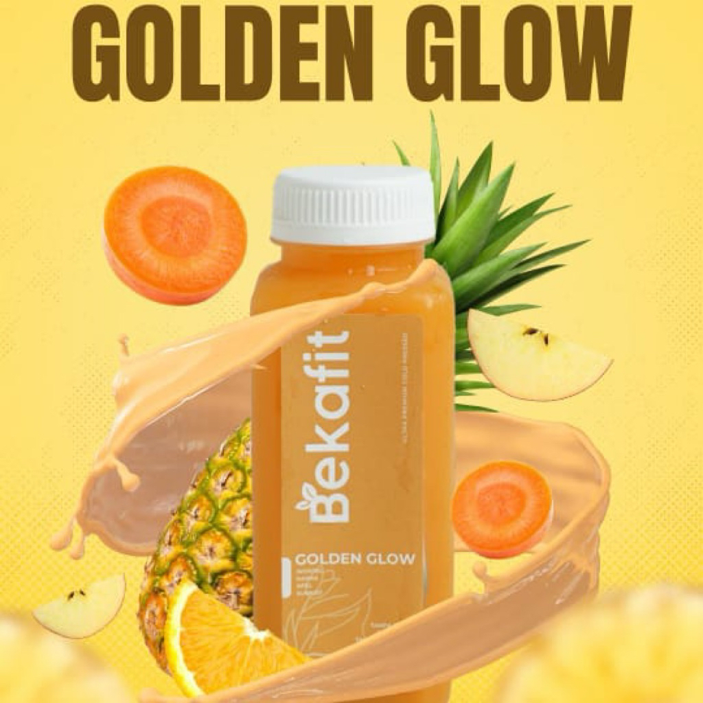 

Bekafit Golden Glow Cold Pressed Juice - Jus Sehat Alami