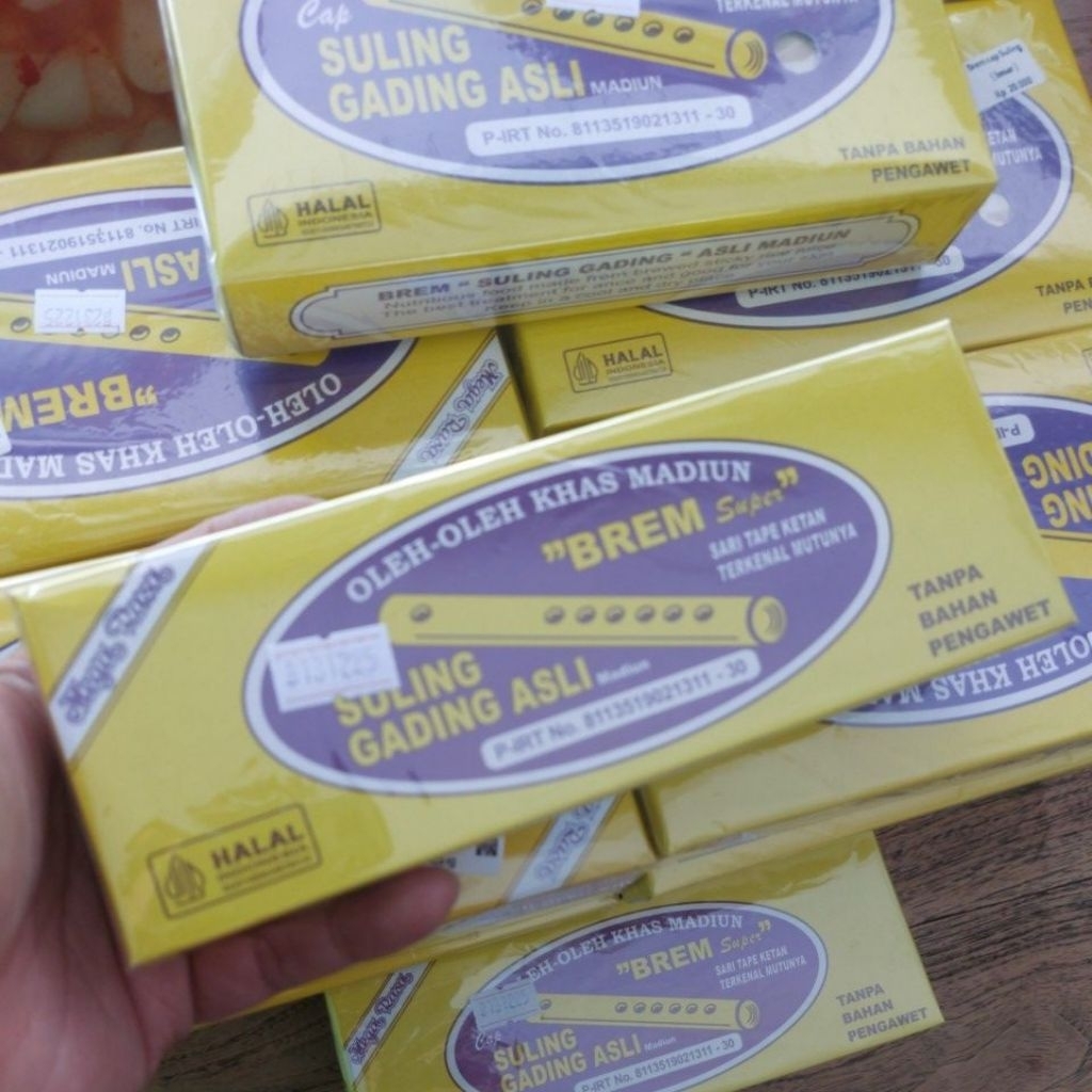 

Brem cap suling gading