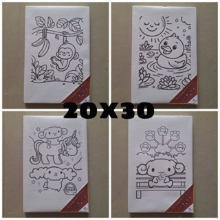 

TANPA CAT ! MAINAN ANAK KANVAS LUKIS 20X30
