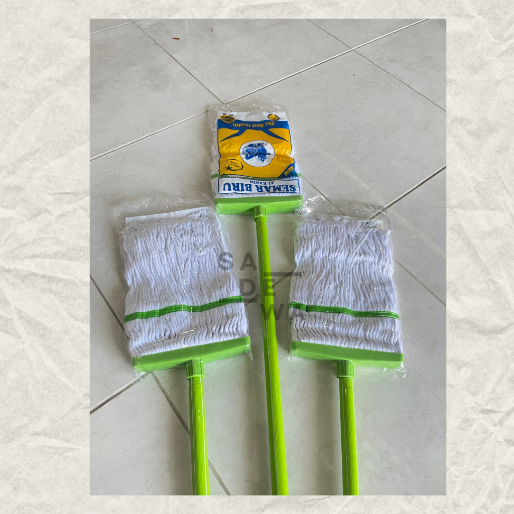 Pel Lantai Kotak Besar Bahan Kain Katun