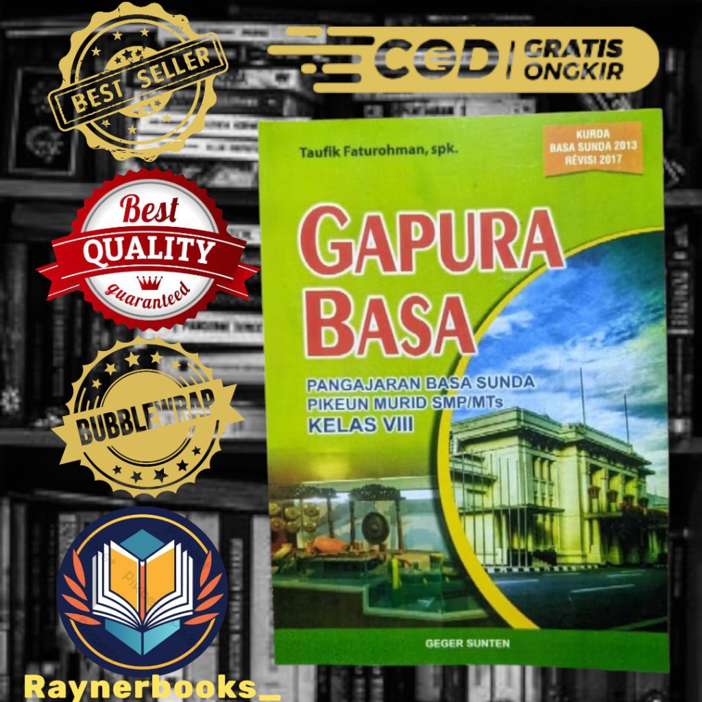 BUKU BAHASA SUNDA : GAPURA BASA KELAS 8