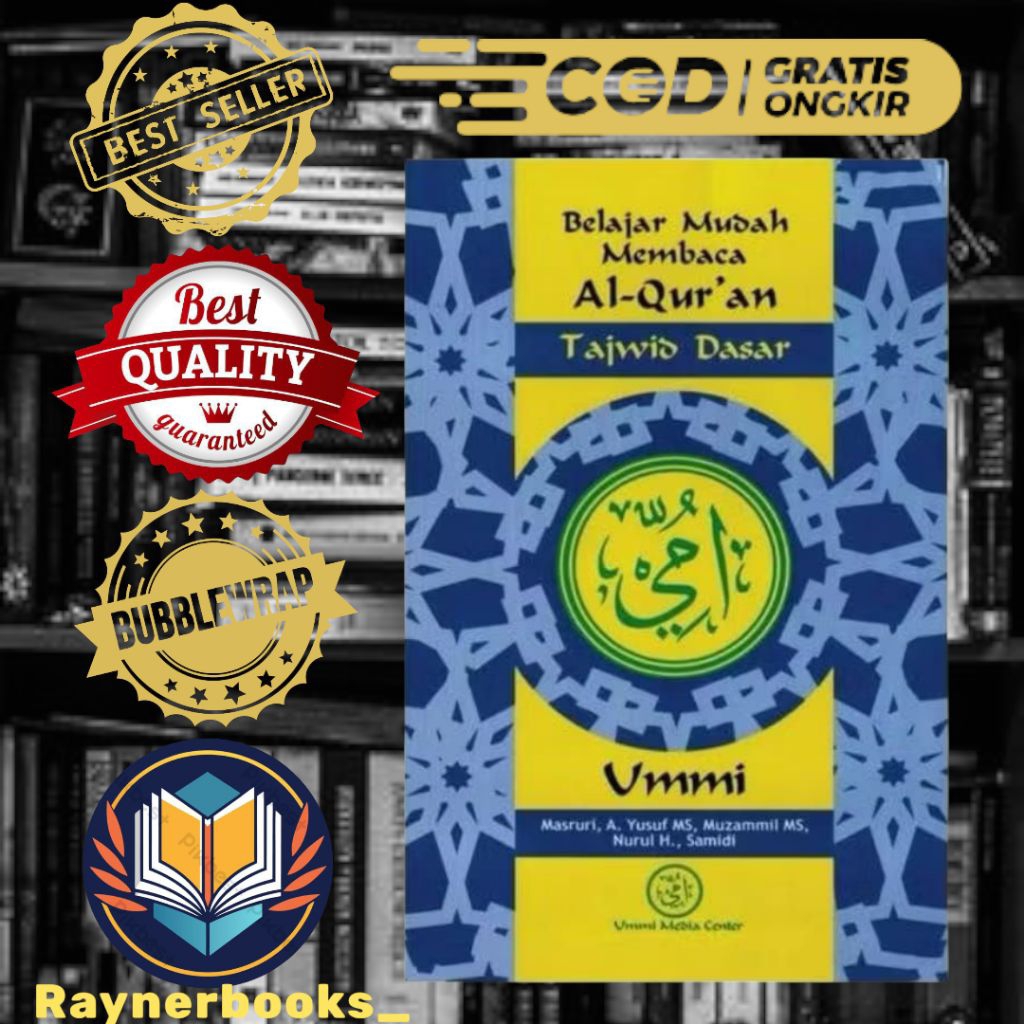 Buku Kitab Metode Ummi Umi Belajar Mudah Membaca Tajwid Dasar
