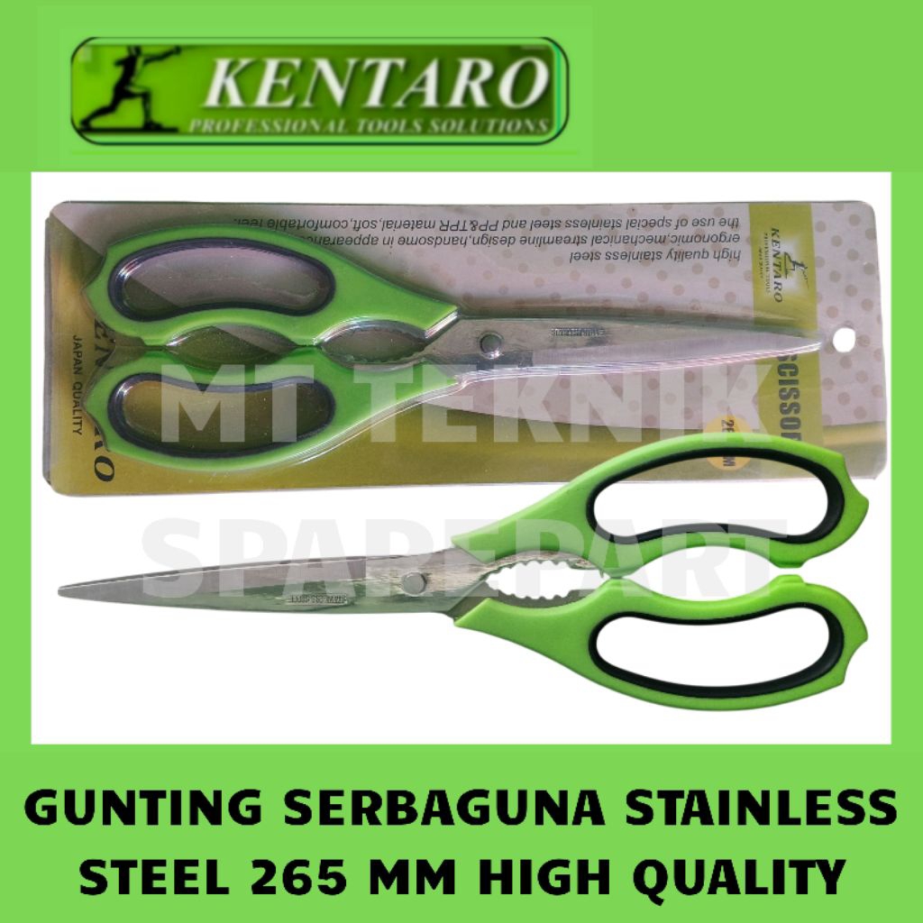 

KENTARO GUNTING SERBAGUNA STAINLESS STEEL ANTI KARAT 265 ORIGINAL
