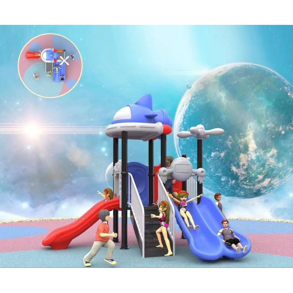 Playground Perosotan Karakter – Happy City Indonesia