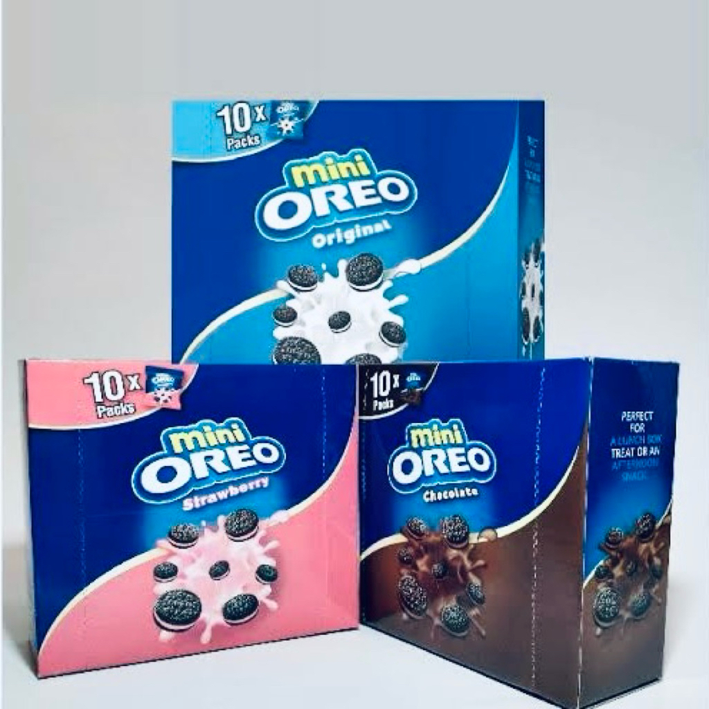 

Mini oreo / Oreo mini original 1 dus ( 20,4 gr ) ada 3 varian rasa