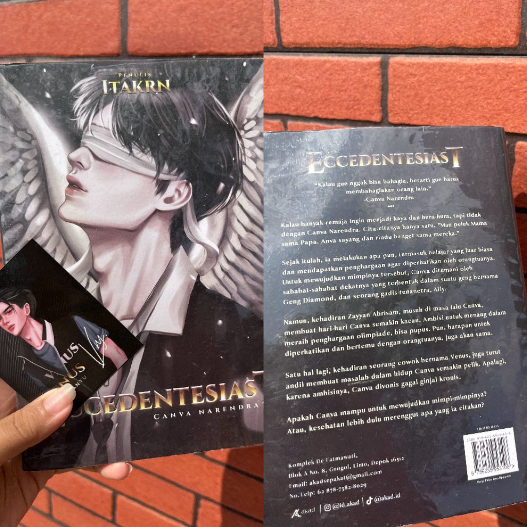 Preloved Novel Eccedentesiast by Itakrn (ORIGINAL)