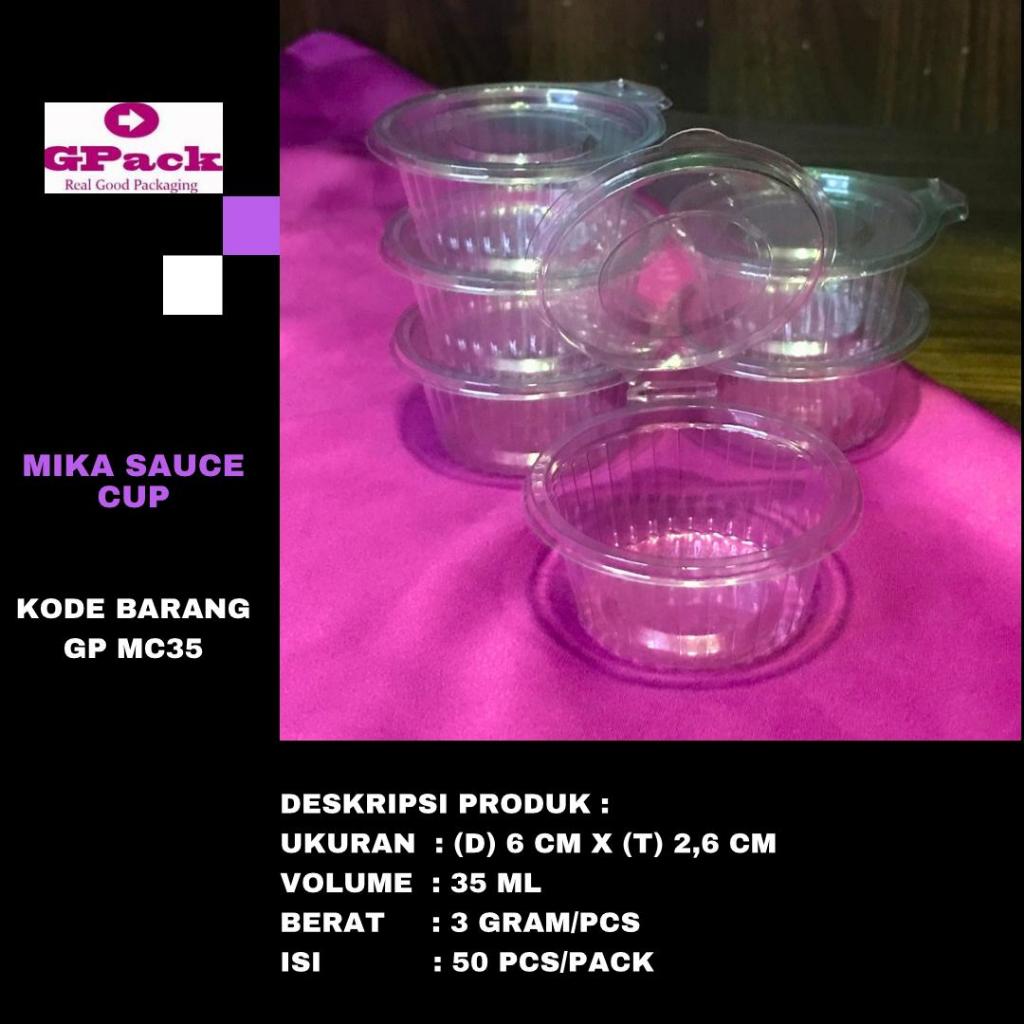 MIKA SAUCE 35 ML / SAUCE CUP MIKA 35 ML/ SAUCE CUP (GP-MC35)