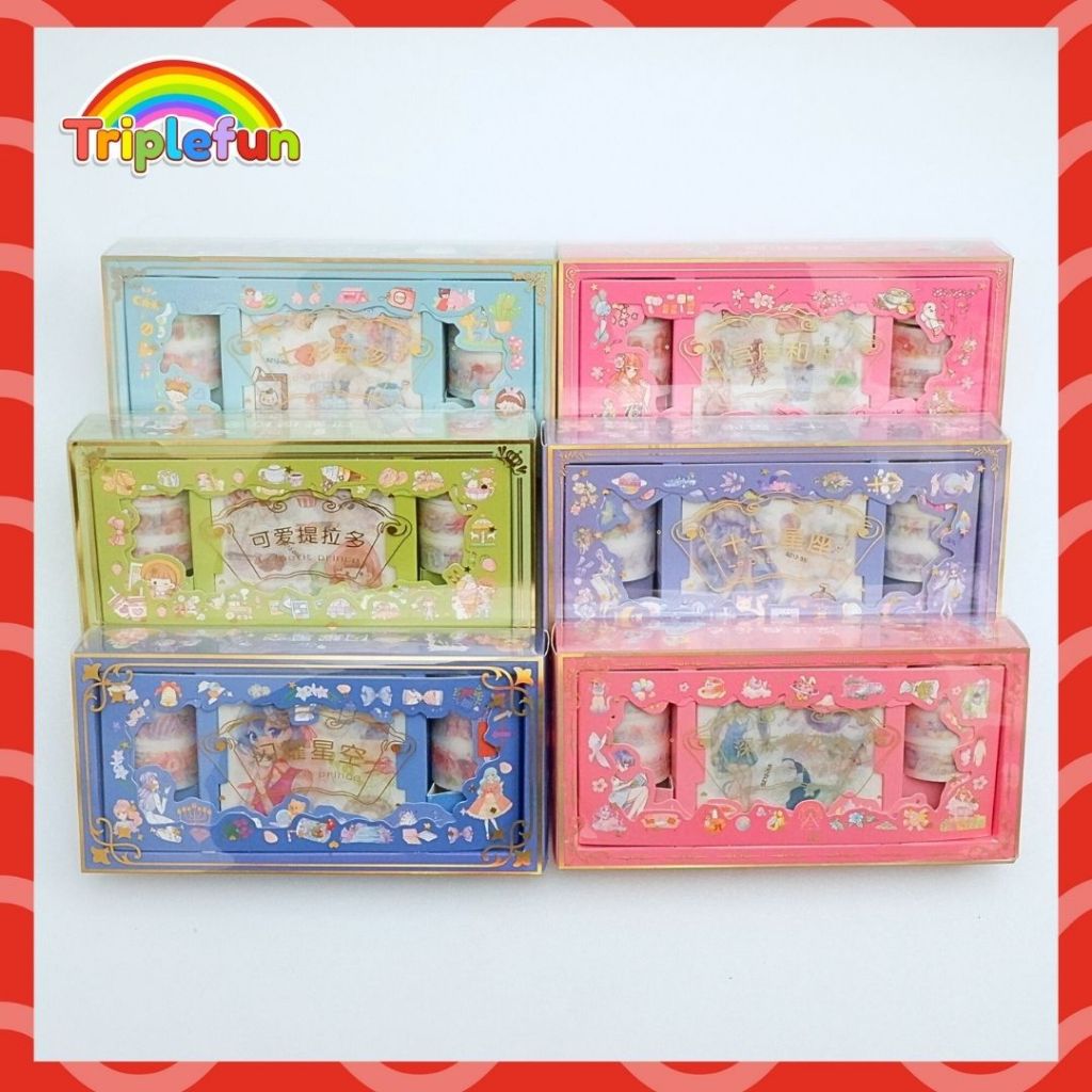 

Sticker Le Petit Prince SZ12-006 8 Sticker 6 Washitape Sticker SZ-12 Solatip Jurnal Jurnaling Buku Tulis Lucu