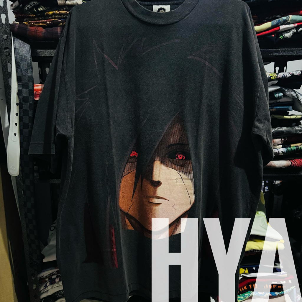 Madara Uchiha Bootleg T-shirt / Kaos Anime Naruto Madara Uchiha