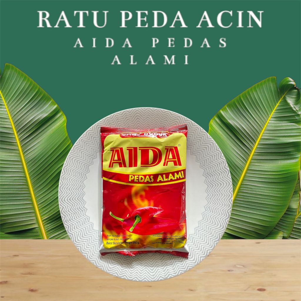 

Aida Bubuk Cabe Alami Kering Halus Super Pedas Asli Nusantara Termurah 250 Gr - Ratu Peda Acin