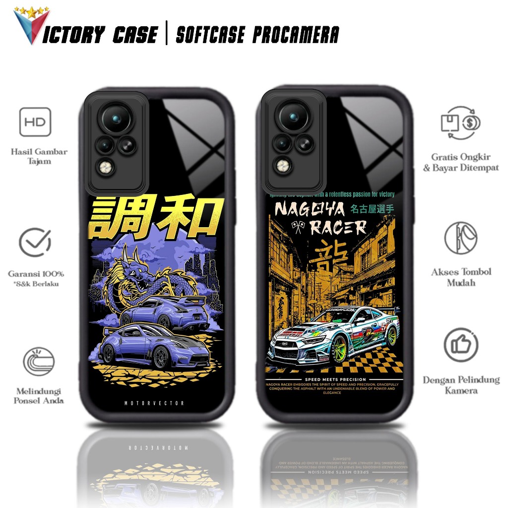 Softcase Glass kaca untuk INFINIX NOTE 11 NOTE 11 NFC NOTE 12 MBL Casing Handphone Case Procamera